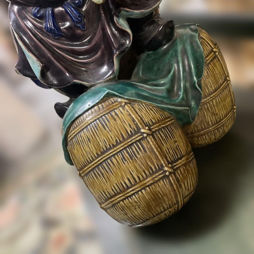 大黒様　陶器製　七福神　日本骨董 美術品　アンティーク