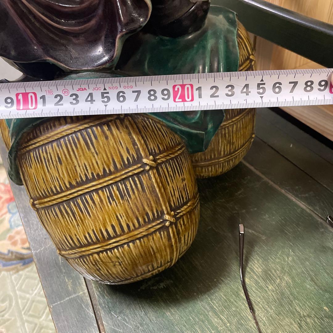 大黒様　陶器製　七福神　日本骨董 美術品　アンティーク