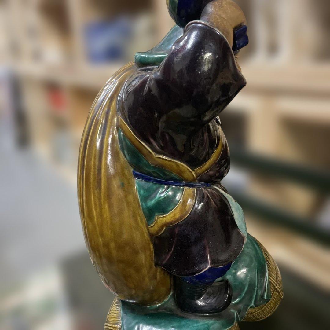 大黒様　陶器製　七福神　日本骨董 美術品　アンティーク