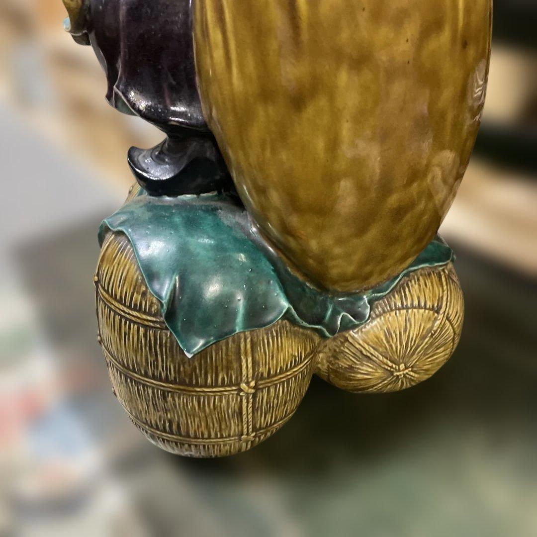 大黒様　陶器製　七福神　日本骨董 美術品　アンティーク