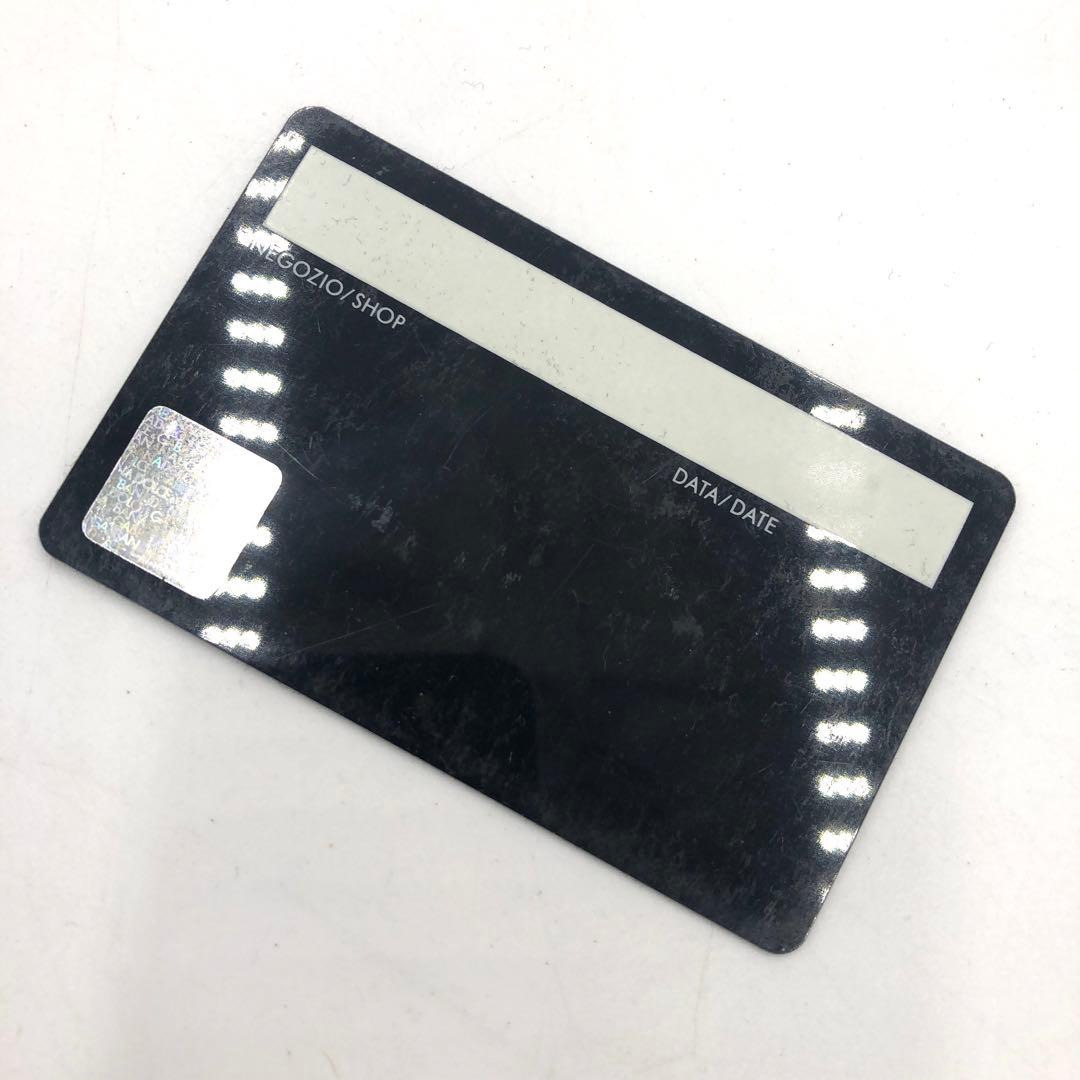 極美品 D&G ドルガバ ボディバッグ ロゴ プレート オールレザー ブラック