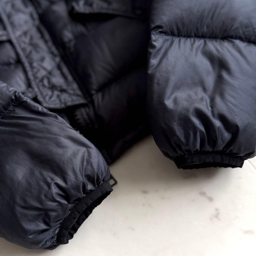 極暖 ヘルノ HERNO ショートダウンジャケット 48 ネイビー レディース