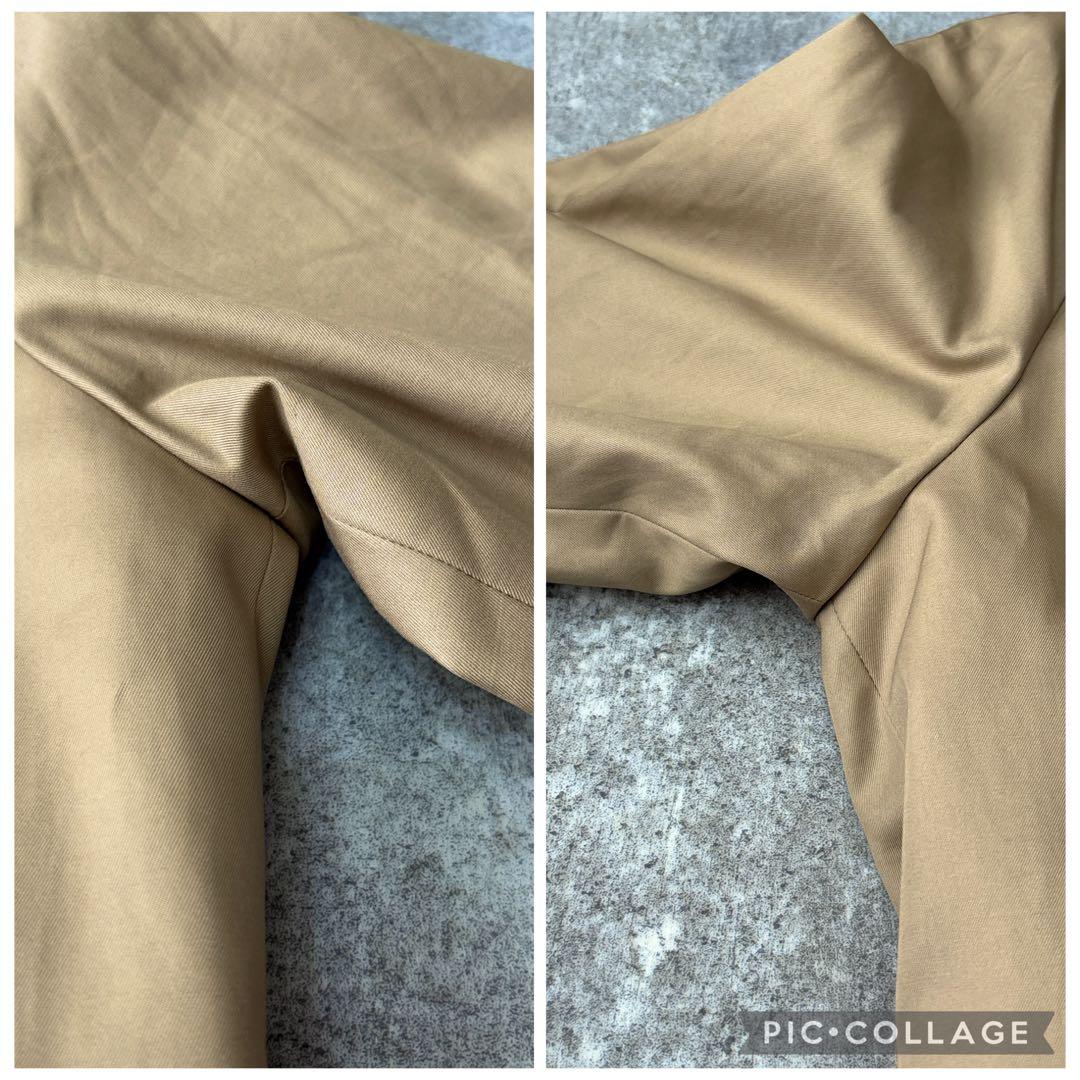 美品　DAKS ダックス　ステンカラーコート　ウールライナー　ベルト付き　大きい