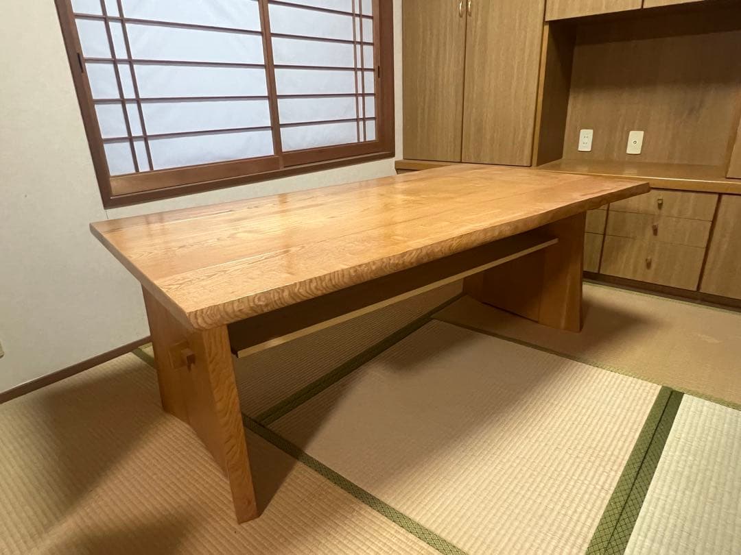 カリモク】高級木製ダイニングテーブル