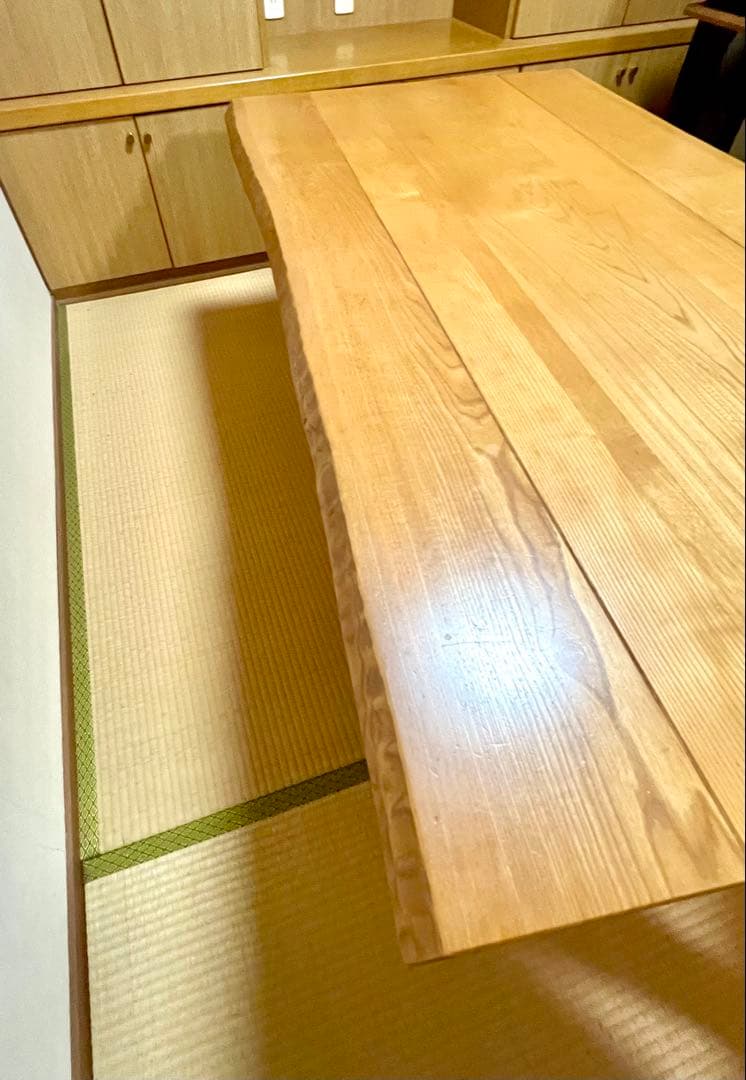 カリモク】高級木製ダイニングテーブル