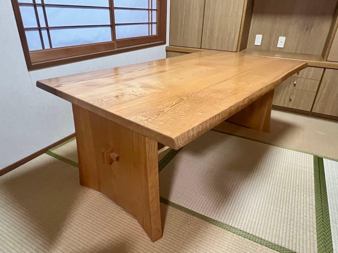 カリモク】高級木製ダイニングテーブル