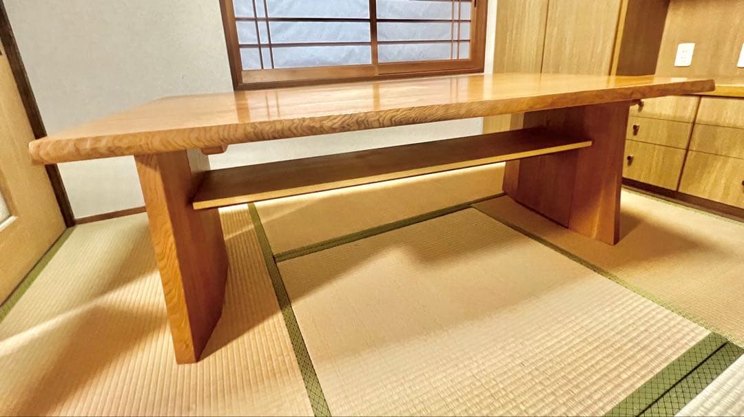 カリモク】高級木製ダイニングテーブル