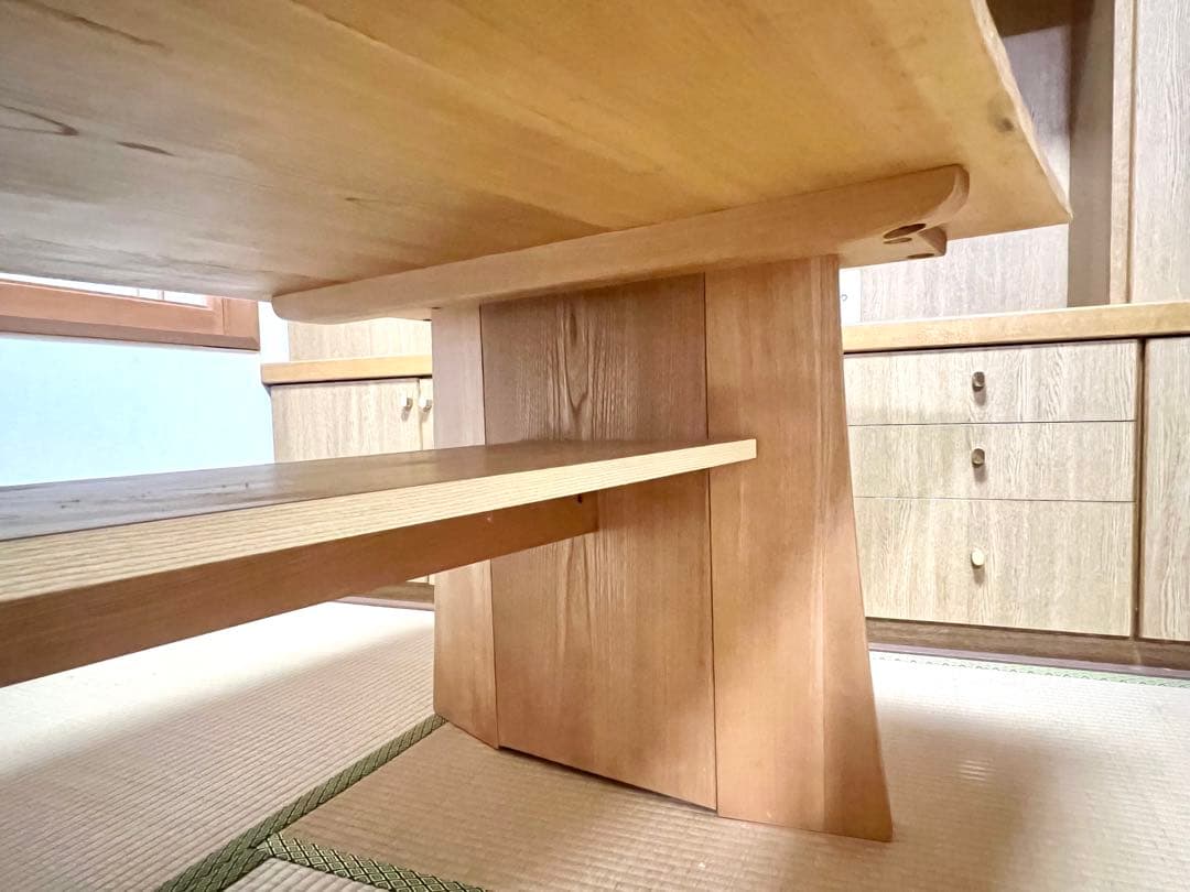 カリモク】高級木製ダイニングテーブル