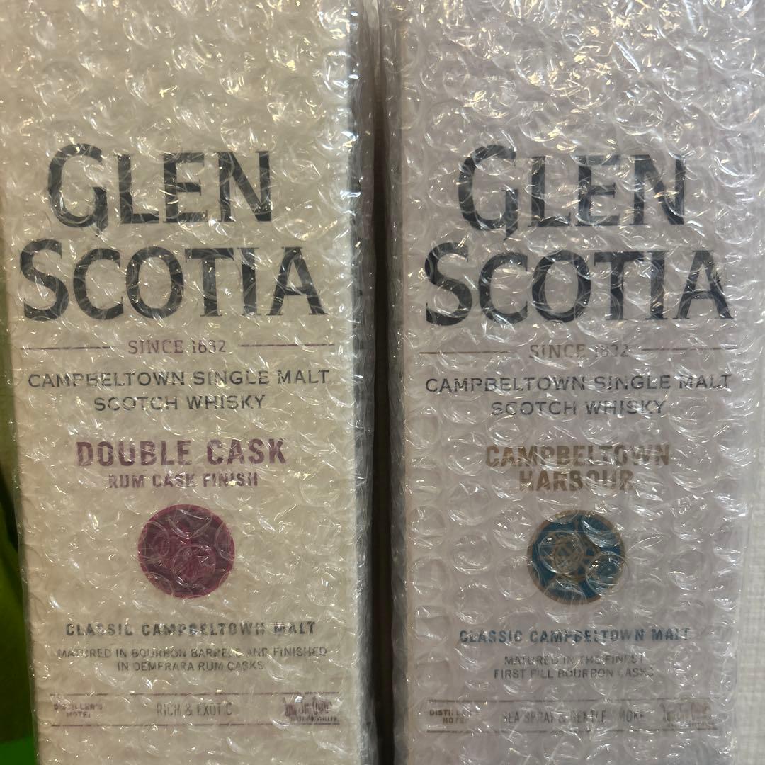 GLEN SCOTIA を含むウィスキー3本　日本酒1本の合計4本セット