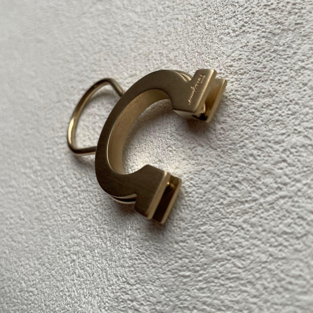 激レア✨️Ferragamo　KEYRING✨️フェラガモキーホルダーガンチーニ