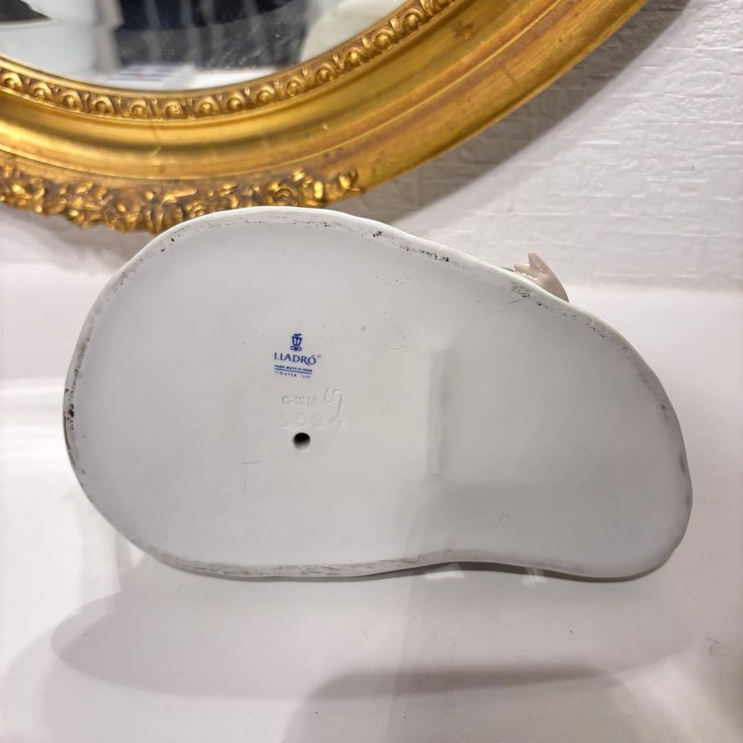 皆で遊びましょう少女と仔犬たち 陶器人形フィギュリン スペイン製 西洋陶磁