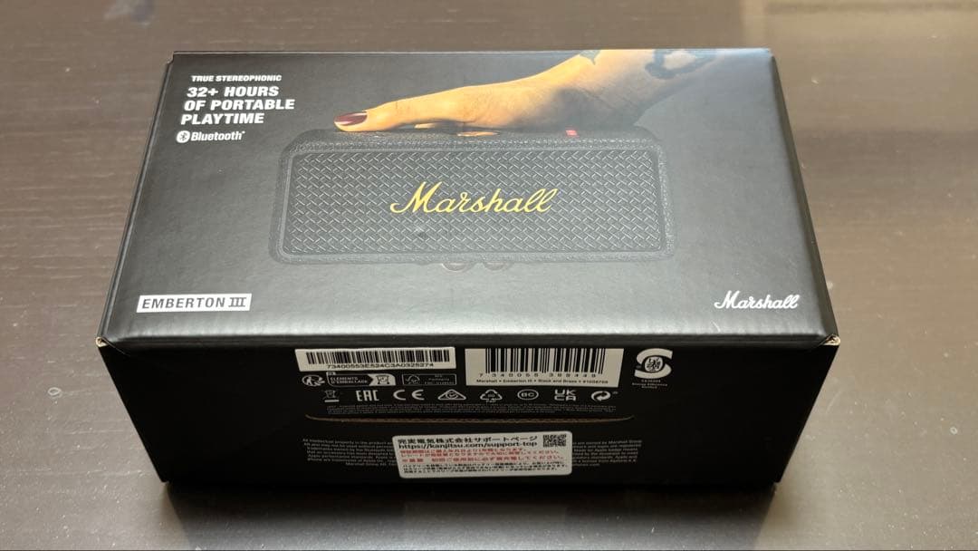 【美品】Marshall Emberton III ワイヤレススピーカー