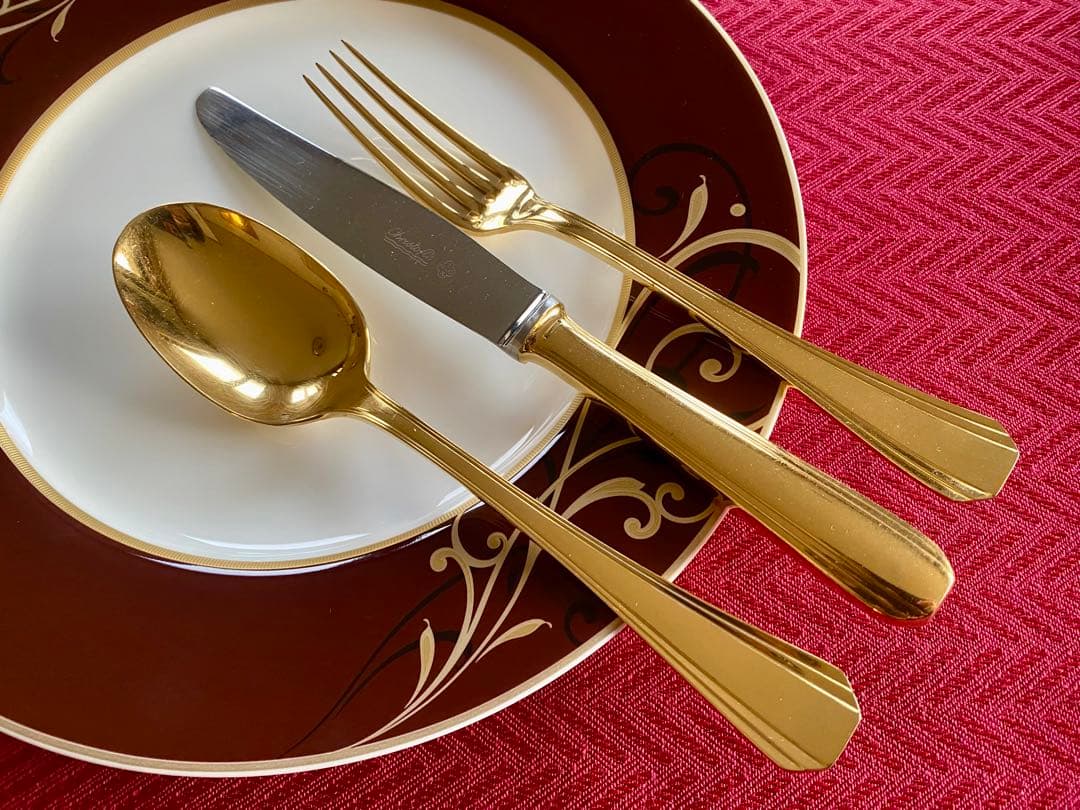 【☆極希少品☆マディソン】クリストフル マディソン テーブルカトラリーセット