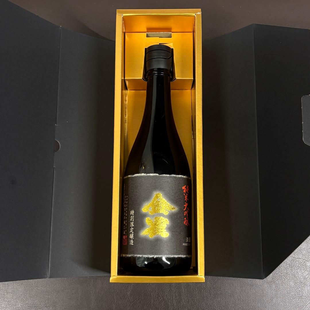【未開封】金雀 純米大吟醸 特別限定醸造 720ml 化粧箱付き