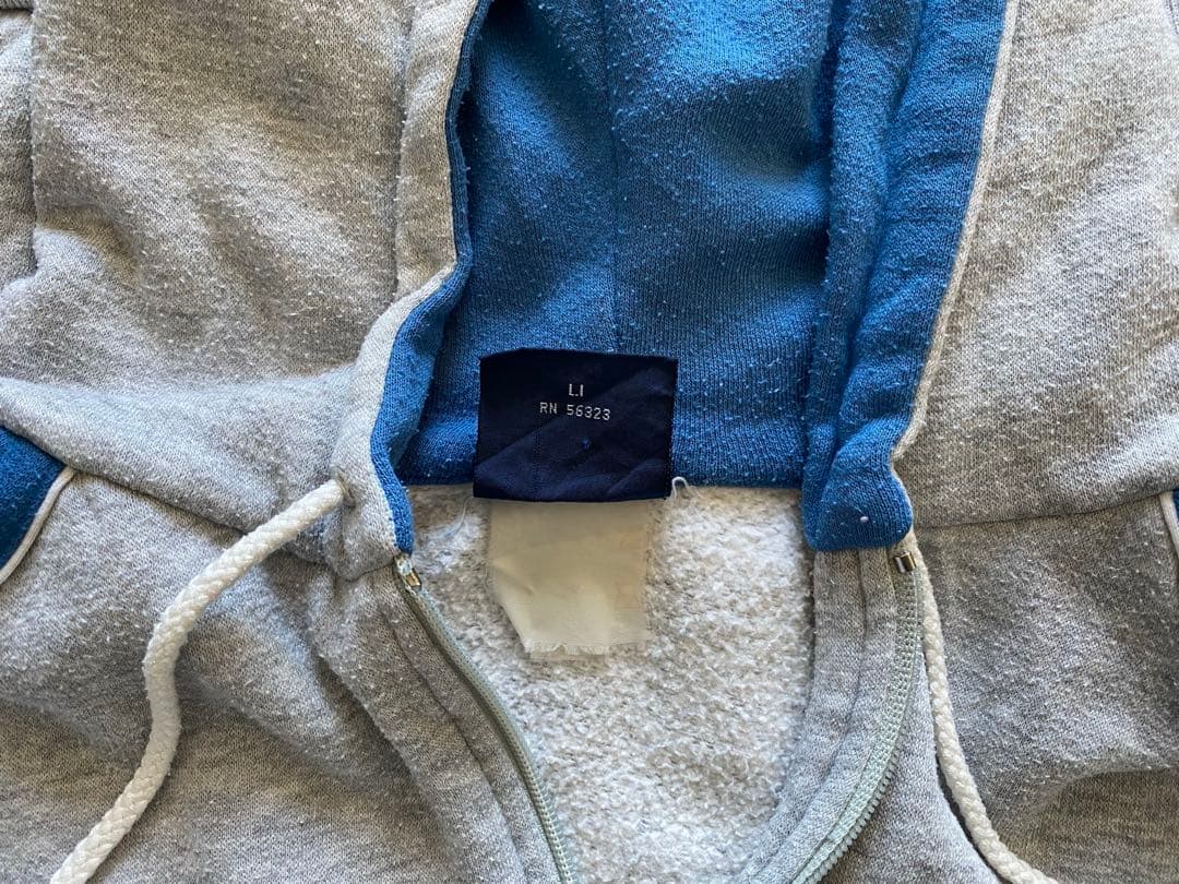 【銀タグ】80s〜90sヴィンテージ NIKE フルジップパーカー XL