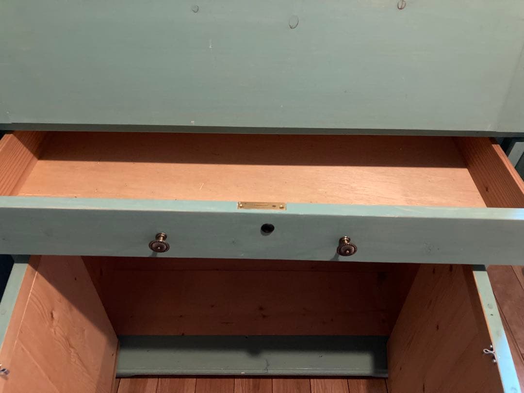 値段交渉可　ライティングビューロー　鍵付き　オーダーメイド