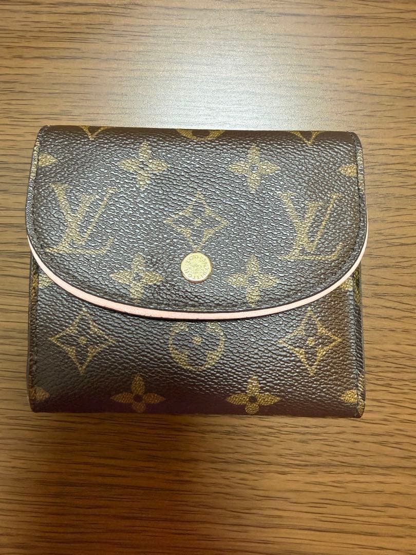 Louis Vuitton 二つ折り財布　　難あり