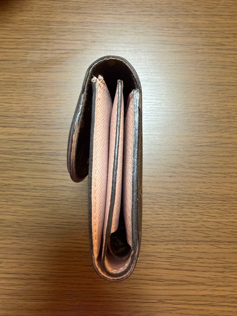 Louis Vuitton 二つ折り財布　　難あり