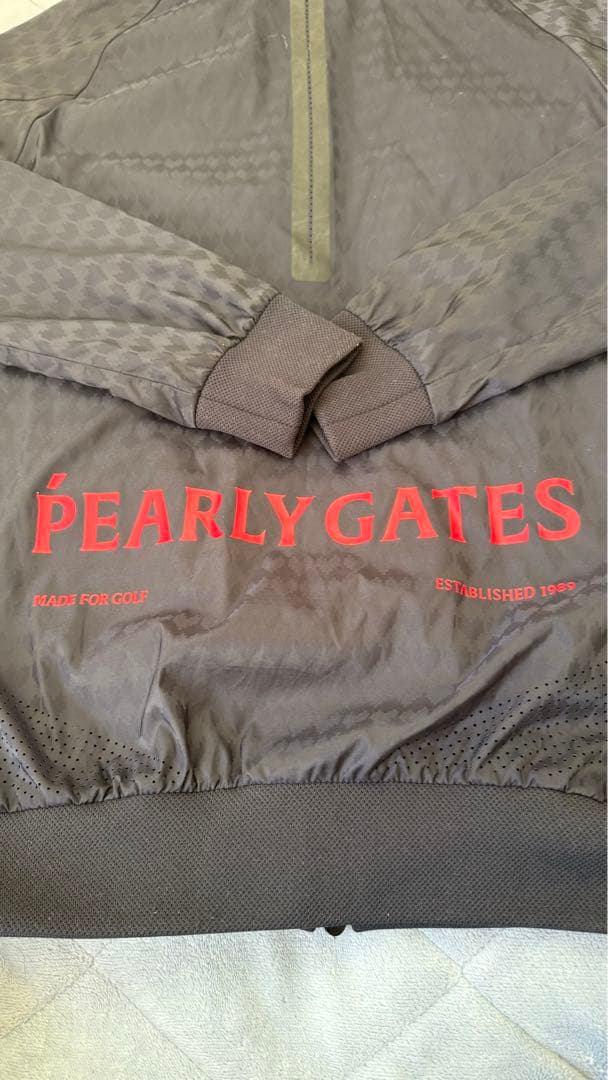 パーリーゲイツ ゴルフウェア メンズウェア ブラックジャケット