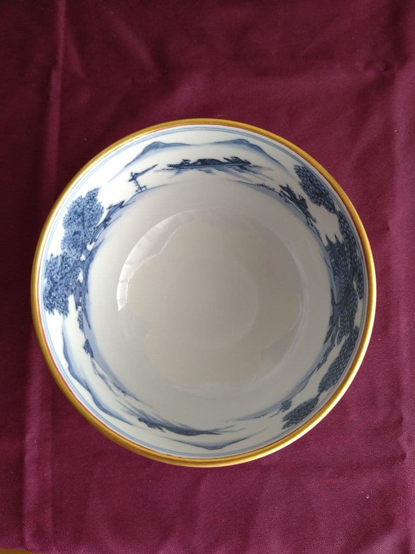 【k】金蘭手 祥瑞 腰捻 松竹梅 紫翠窯 三代西村徳泉 共箱 茶道具抹茶碗