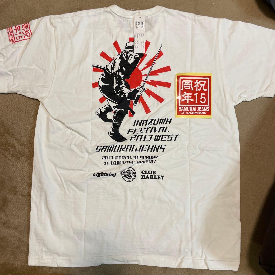 サムライジーンズ 15周年 ライトニング 稲妻フェス 限定Tシャツ