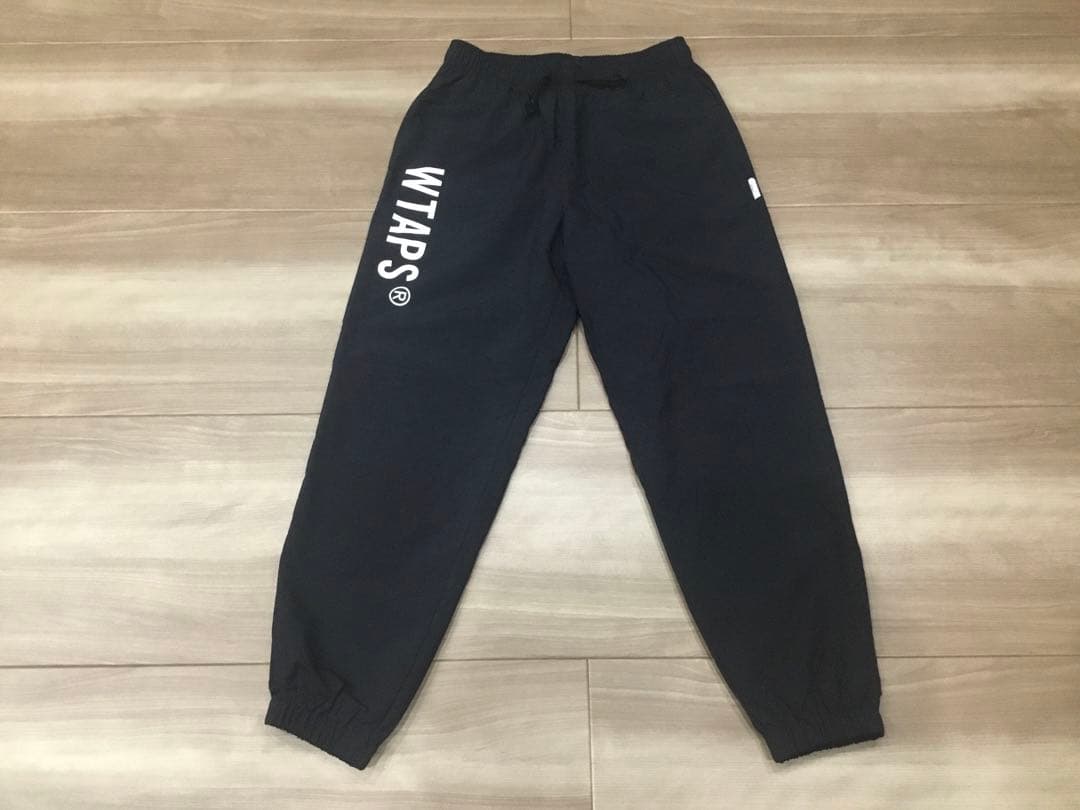 美品 WTAPS SPST2001 TRACK TROUSERS BLACK S