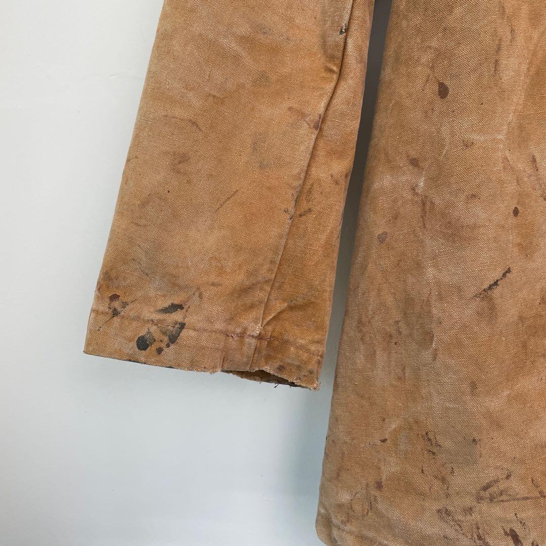 40s 50s ユーロワーク ケープコート メタルボタン ヴィンテージ 古着