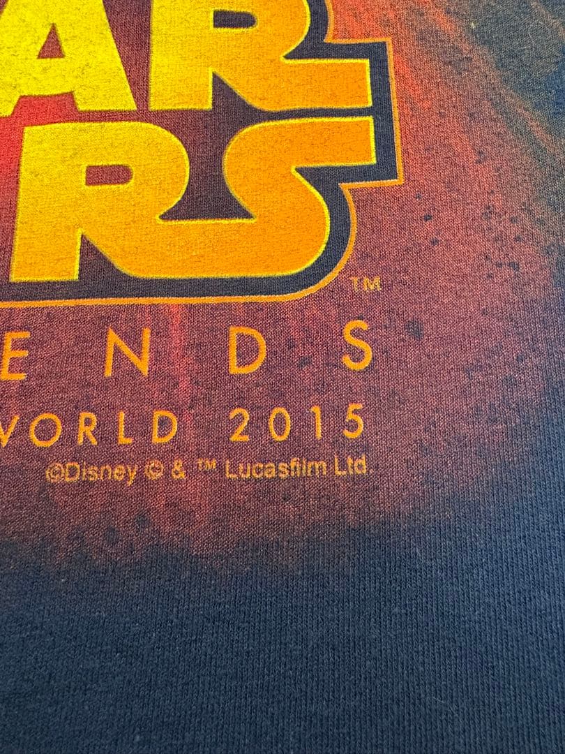 スターウォーズ　ミッキー　Tシャツ　XL ネイビー　2015 USA