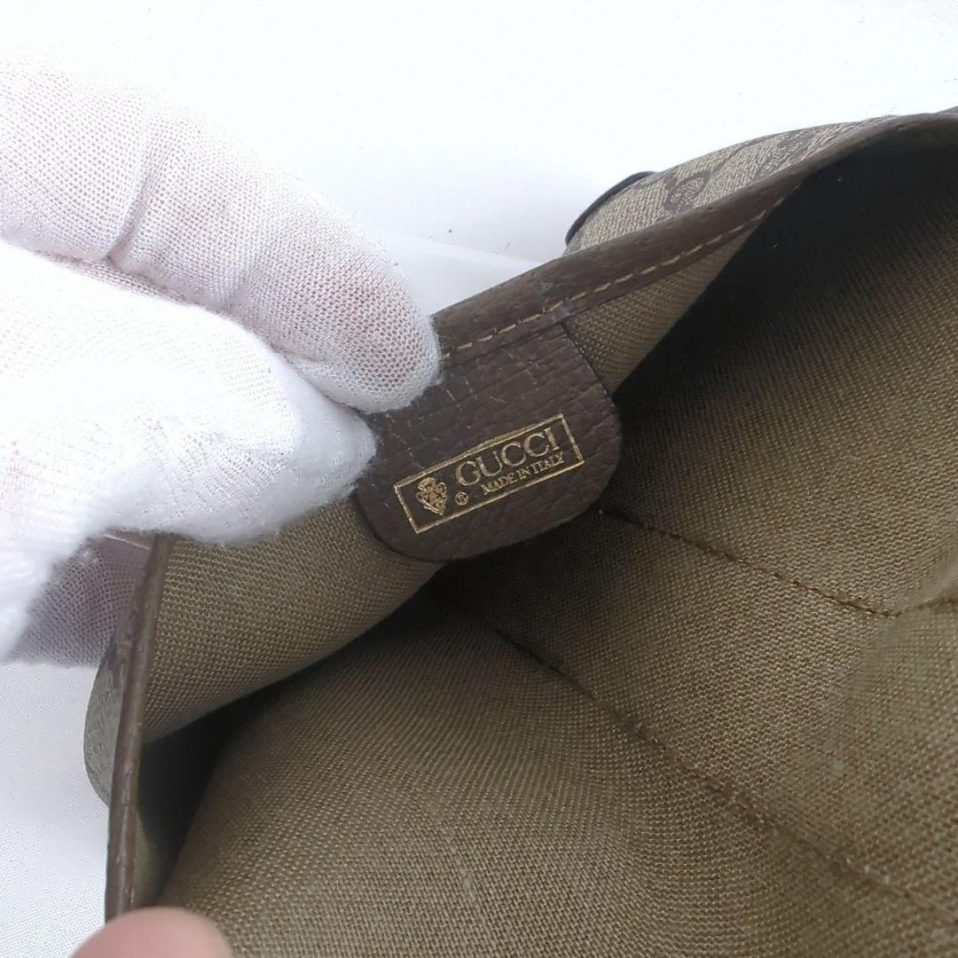 【新品級】GUCCI グッチ シェリーライン GG柄 ポーチ