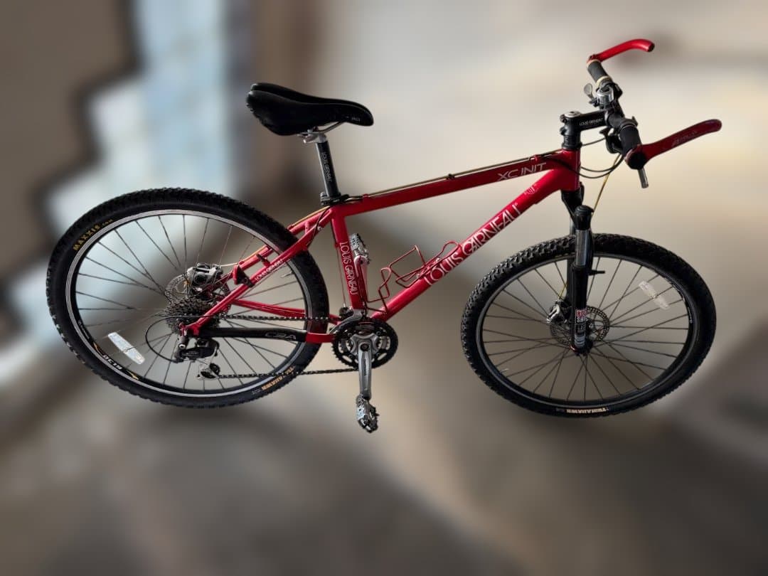 パ*号様 Louis Garneau マウンテンバイク レッド