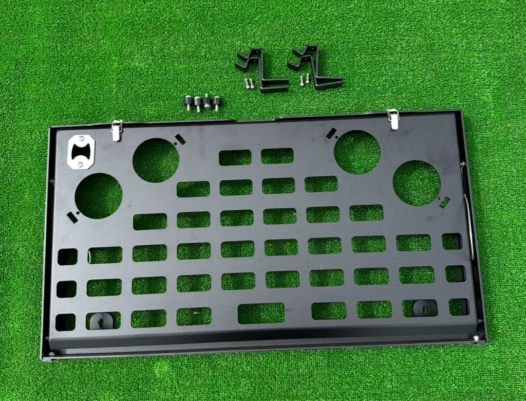 DEFENDER専用 リアゲートテーブル　折りたたみ　カップホルダー付き