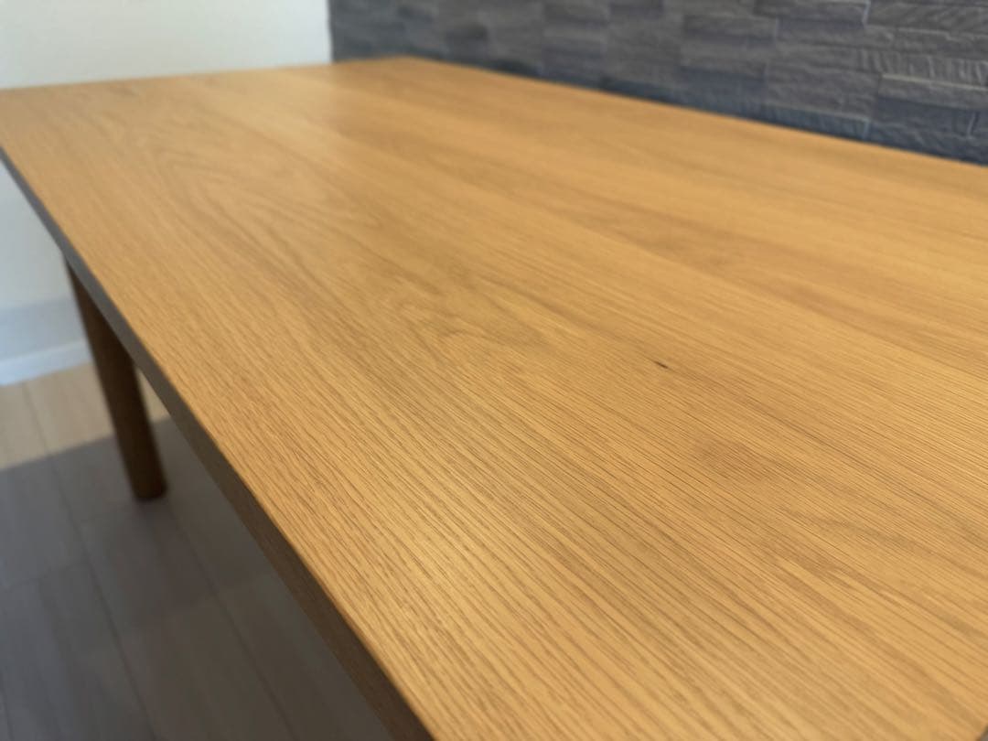 【無印良品】木製テーブル天板＋木製テーブル脚4本組