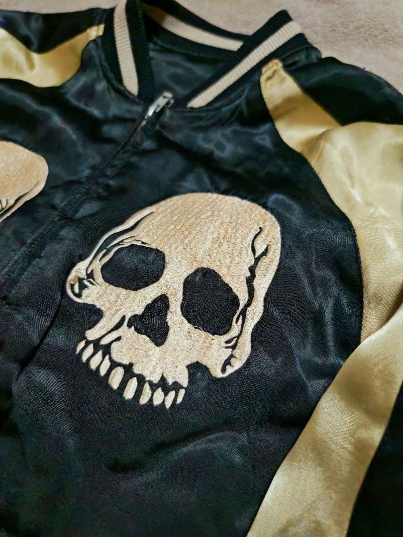 junk star 日本限定 スカジャン unisex 2面用 スカル