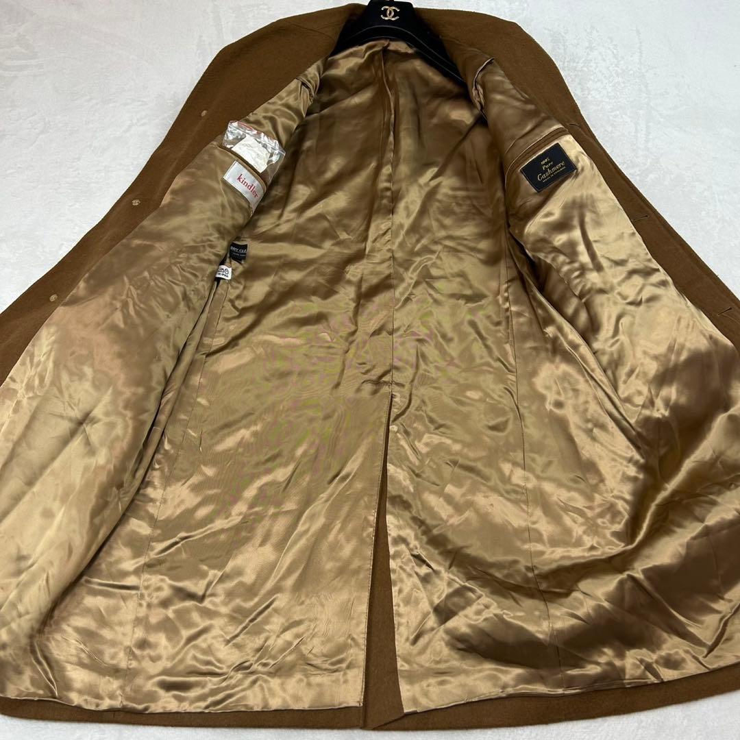 J487 新品未使用 希少 XL 42 キンドラー ステンカラーコート メンズ