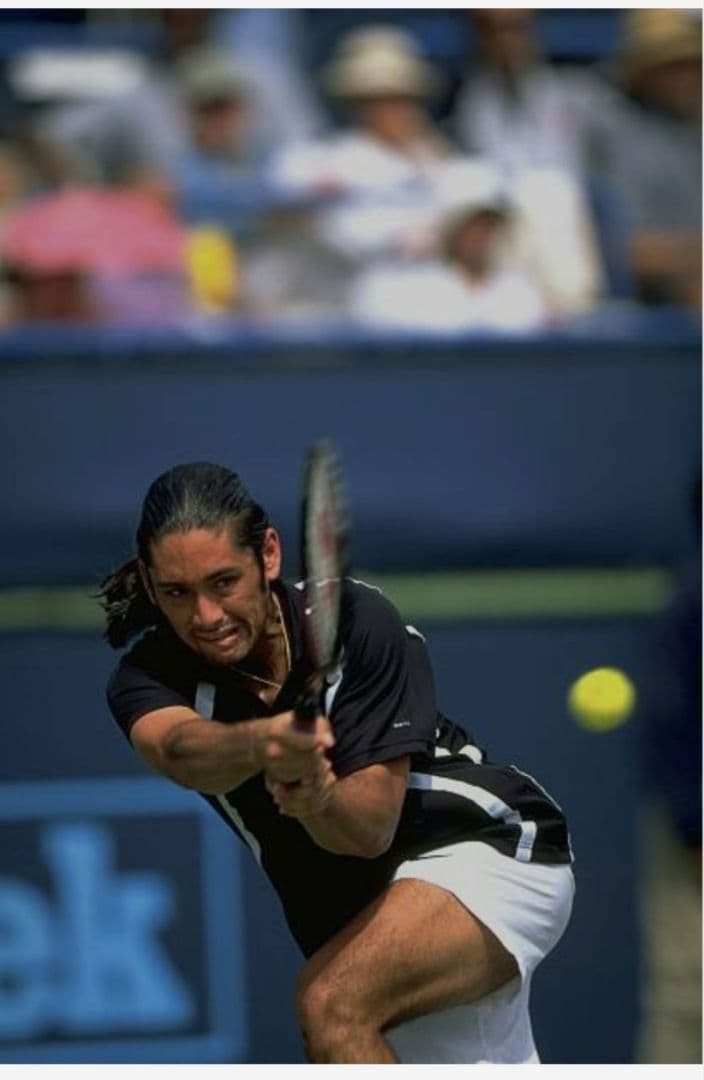 希少　90s　ヴィンテージ　NIKE アンド・レアガシ メンズテニスウェア黒　M