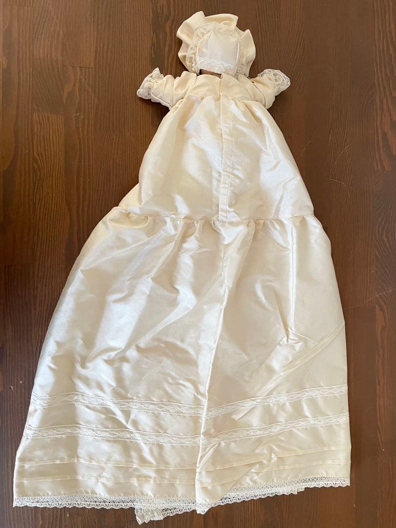 ビンテージ ハンドメイド ビスクドール シュガーベビー 人形 アンティークドレス