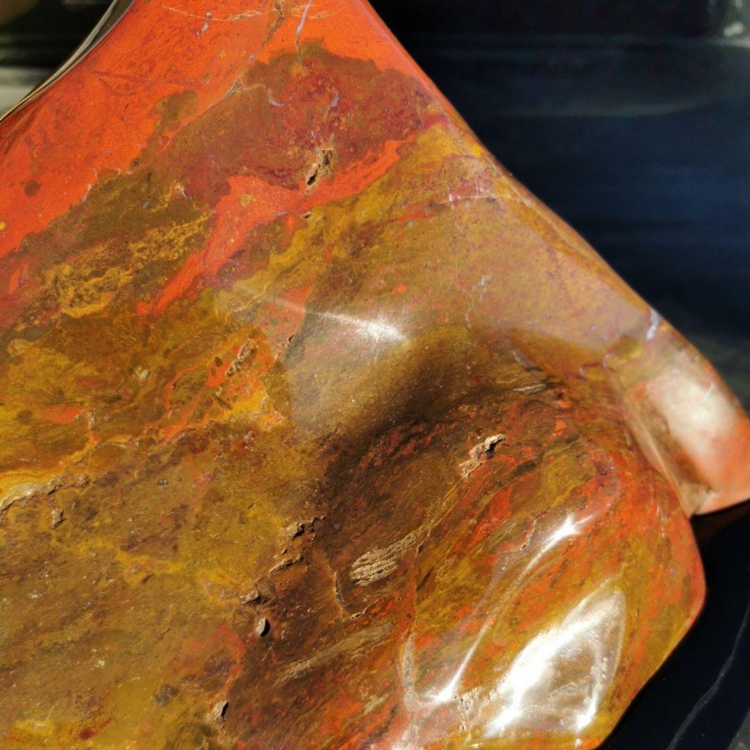 赤富士16.7キロ　庭石　石　鑑賞石　原石　宝石　インテリア　オブジェ　鉱物