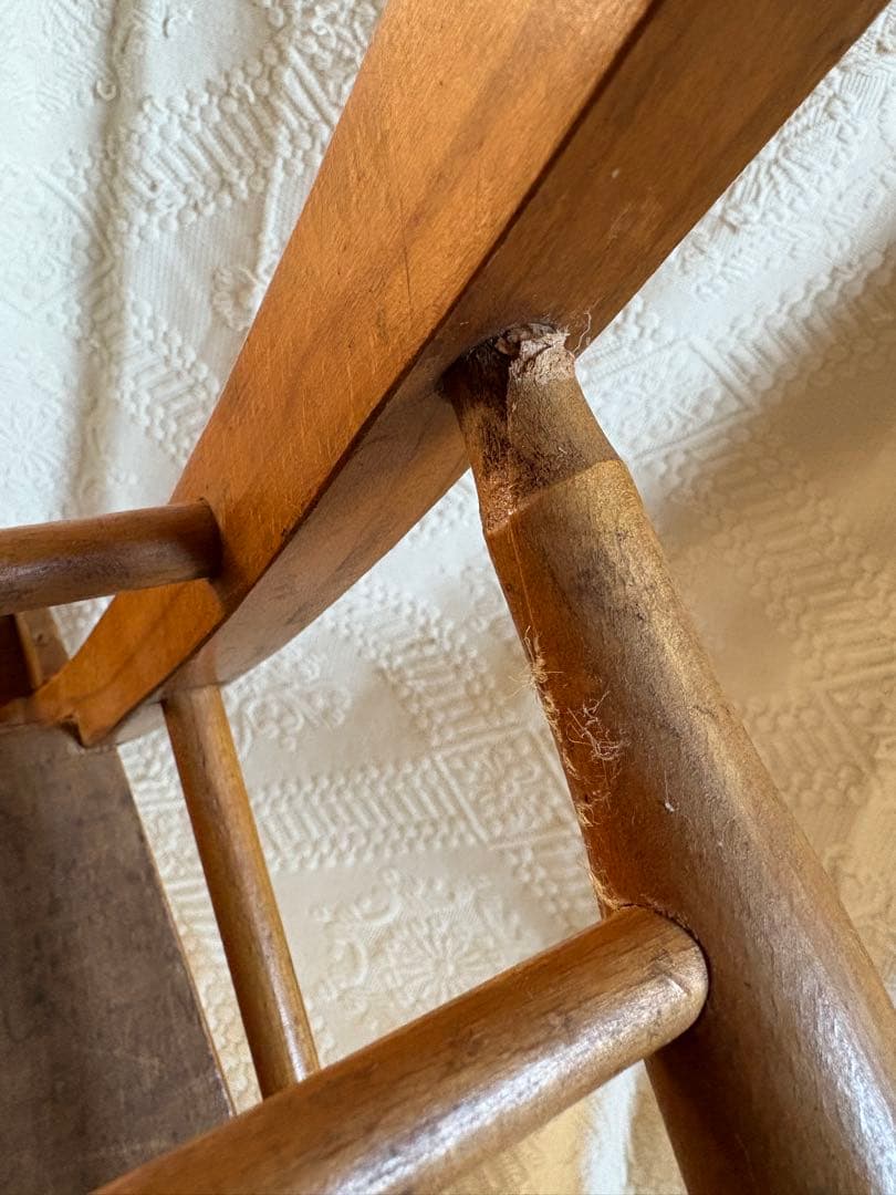 アンティーク　チャーチチェア　ロイズアンティーク 購入品　訳あり