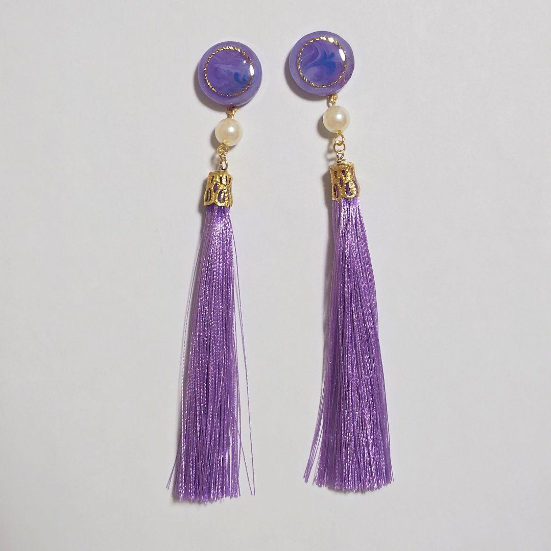 【1183】タッセルピアス•イヤリング