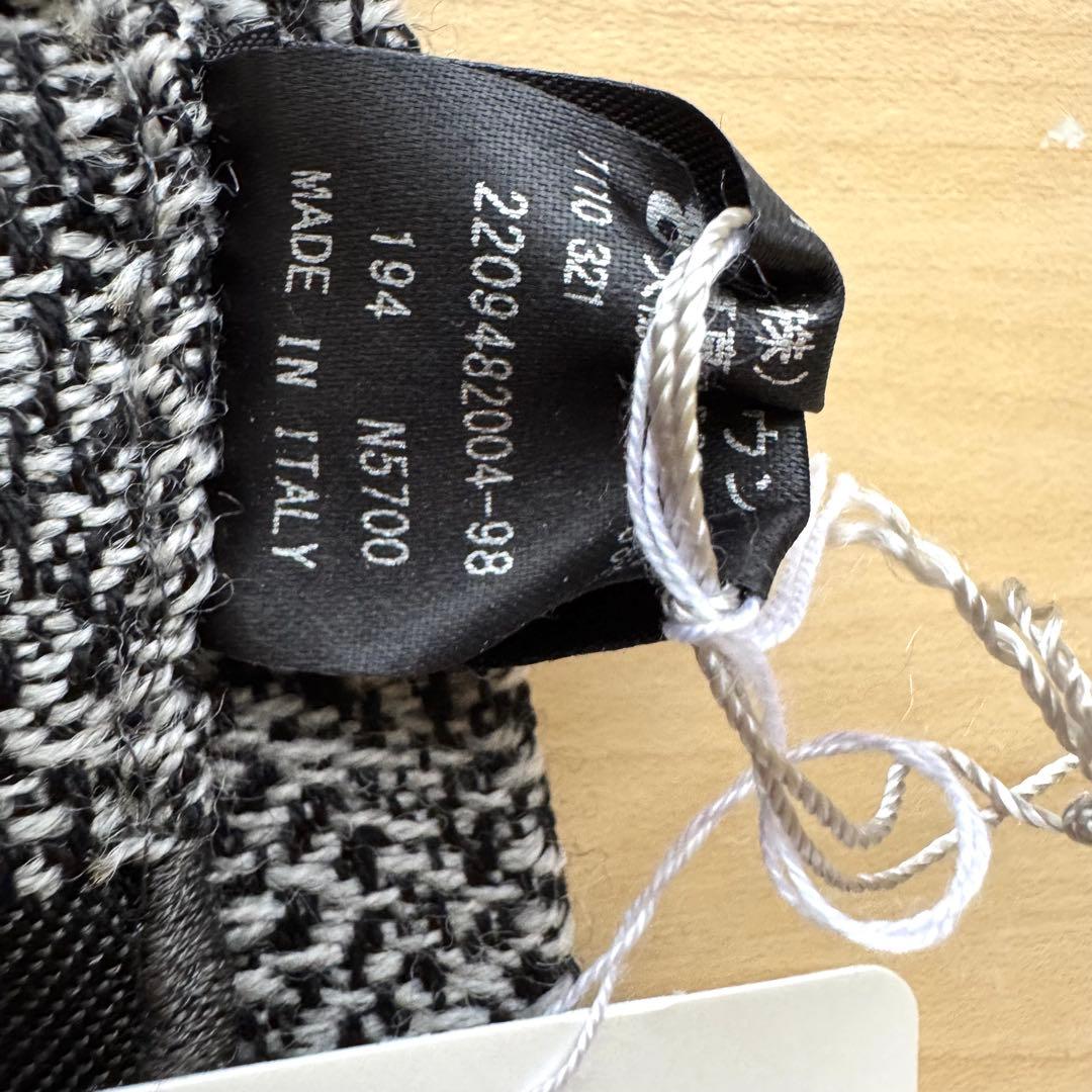 ★新品タグ付き★アクアスキュータム　メンズ　マフラー　ウール　シルク　イタリア製