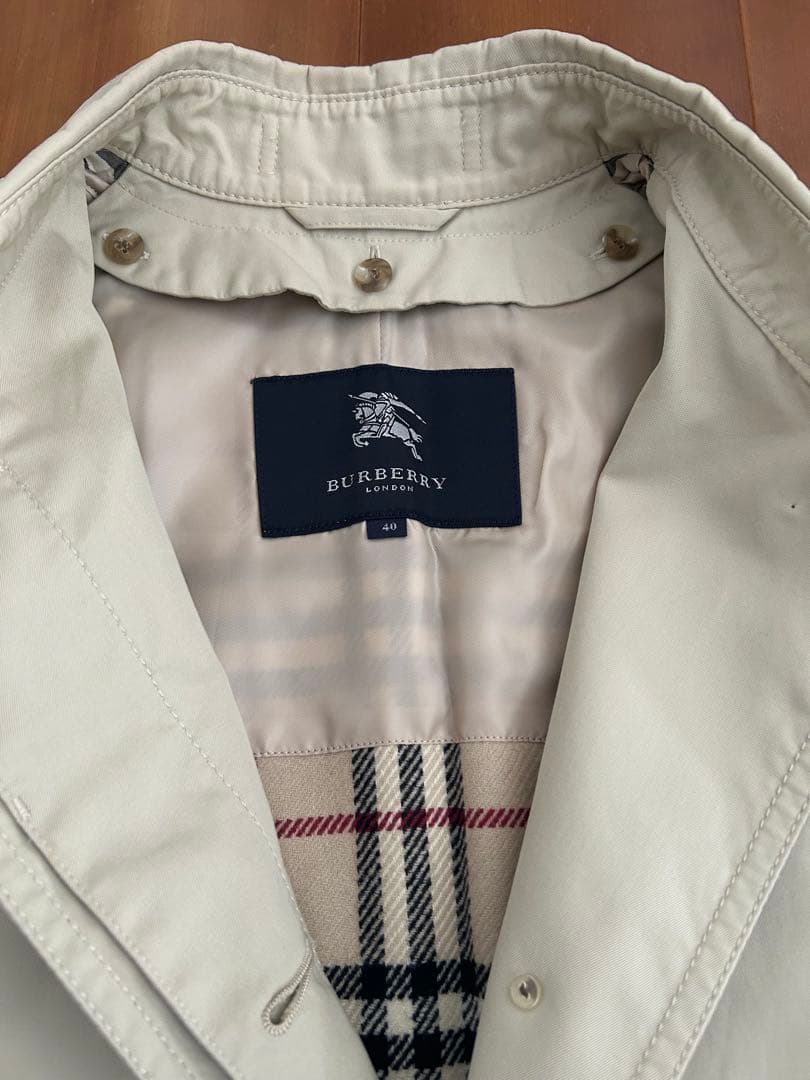 BURBERRY ベージュ ロングコート サイズ40