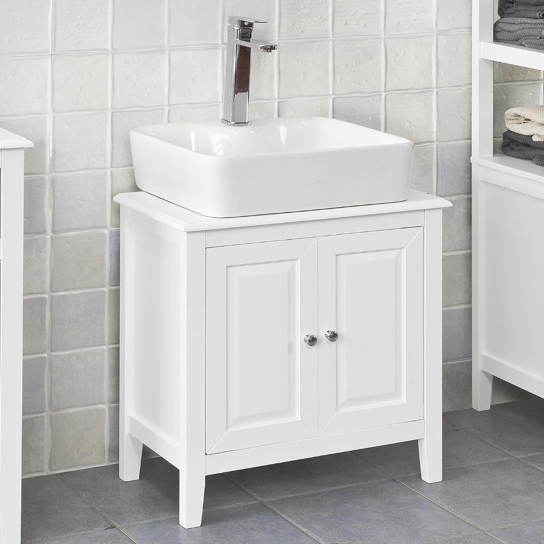 洗面台下収納キャビネット 幅60*奥行30*高さ62cm 収納棚