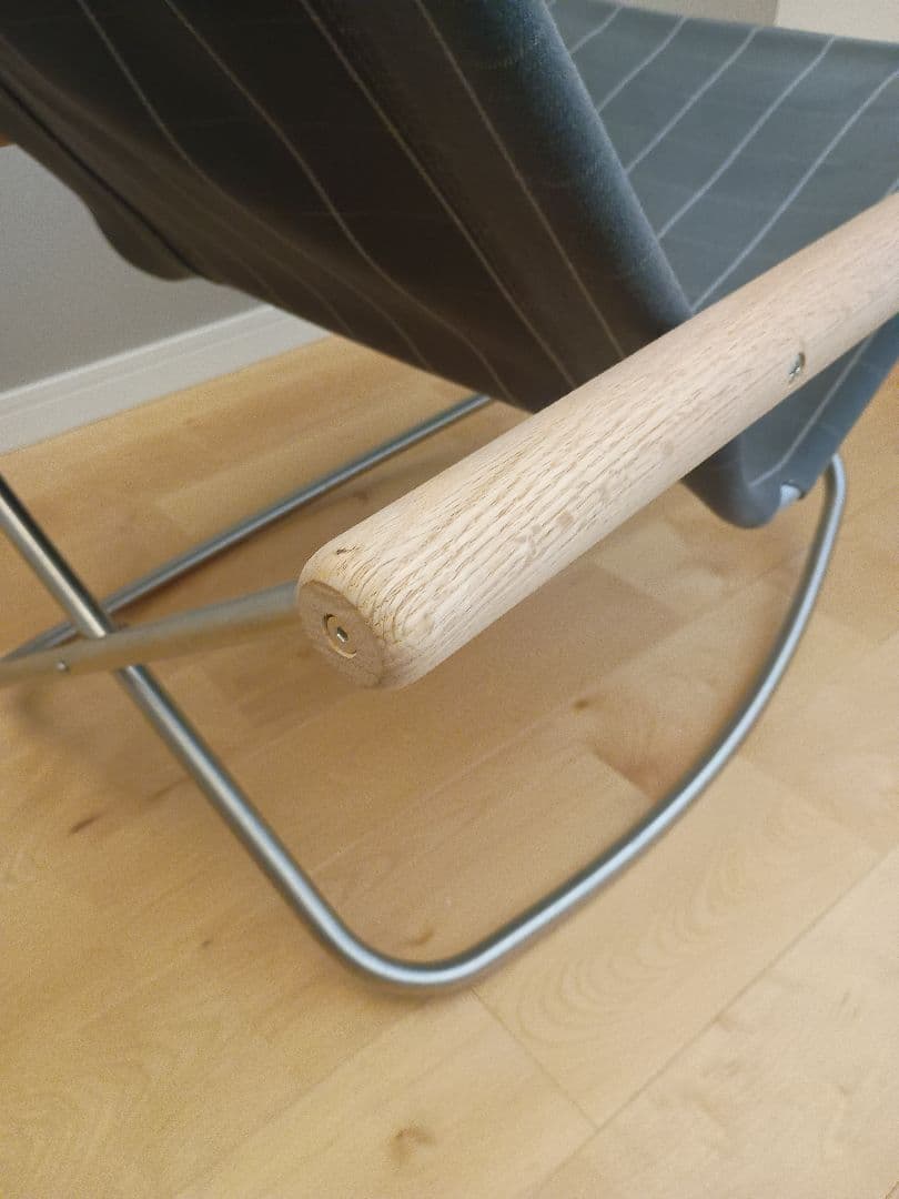 【最終】ーチェアエックス ロッキング シキリ ソープフィニッシュ ダークグレー