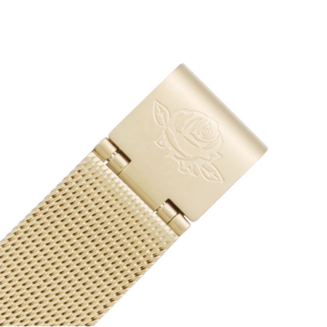 Rosemont アナログ時計 ゴールド　メッシュ