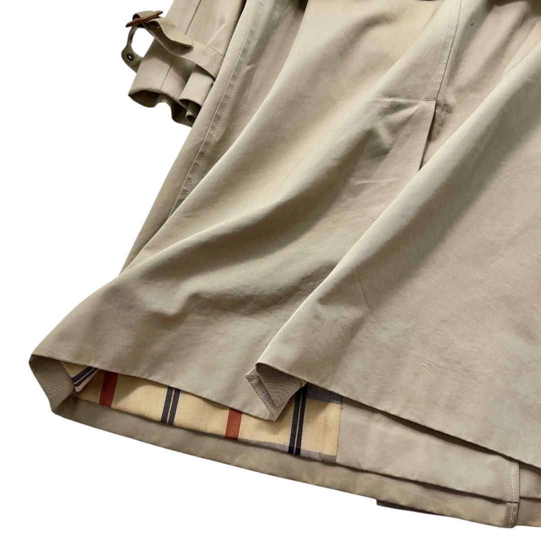 【美品】MACKINTOSH マッキントッシュ　トレンチコート ロング　ロゴ