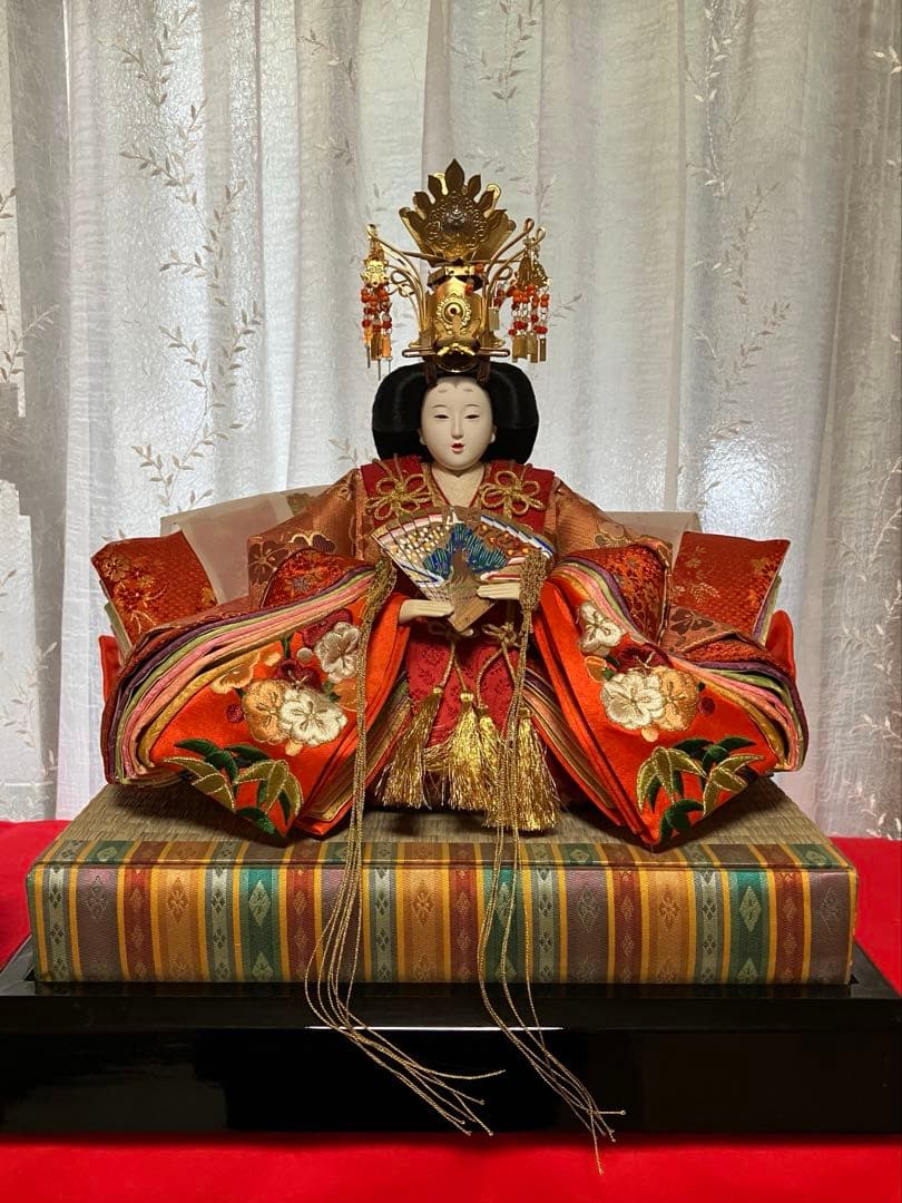 吉徳高級雛人形 親王飾り 東旭作　鳥居ユキ監修　優貴ひな