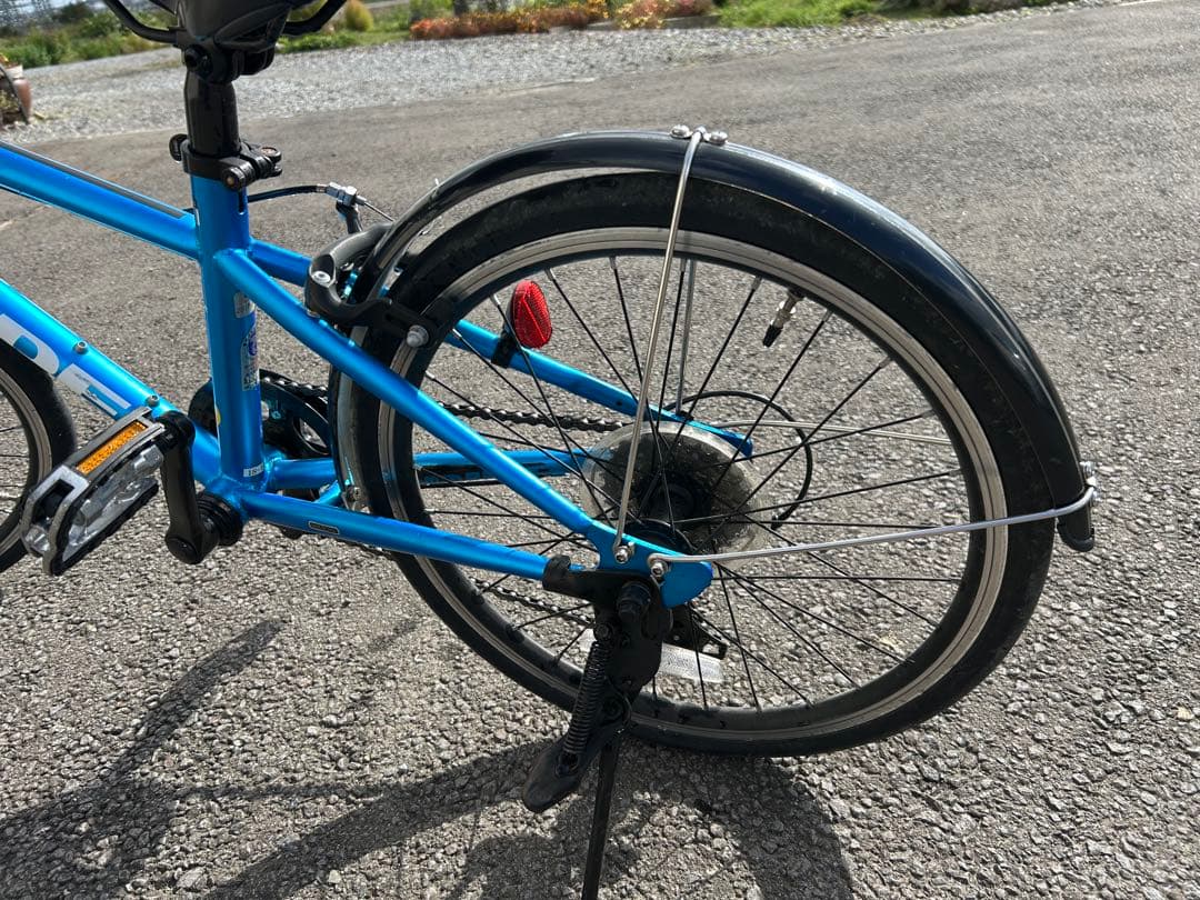 PRIDE 子供用自転車 20インチ 青