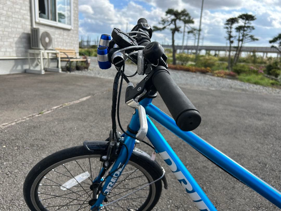 PRIDE 子供用自転車 20インチ 青