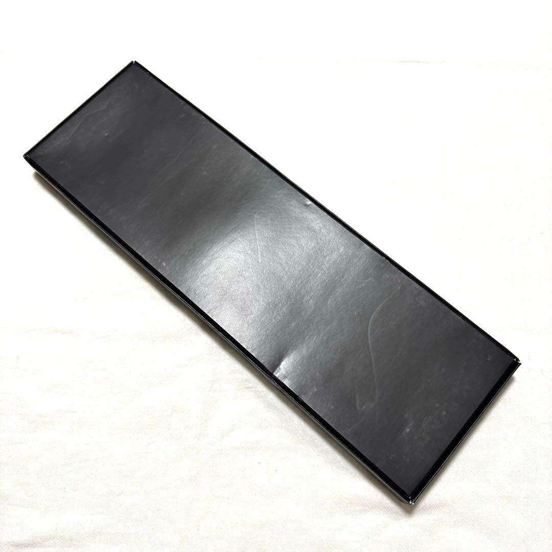 新品　バーバリー　ネクタイ　ネイビー×レッド　ストライプ　箱付き