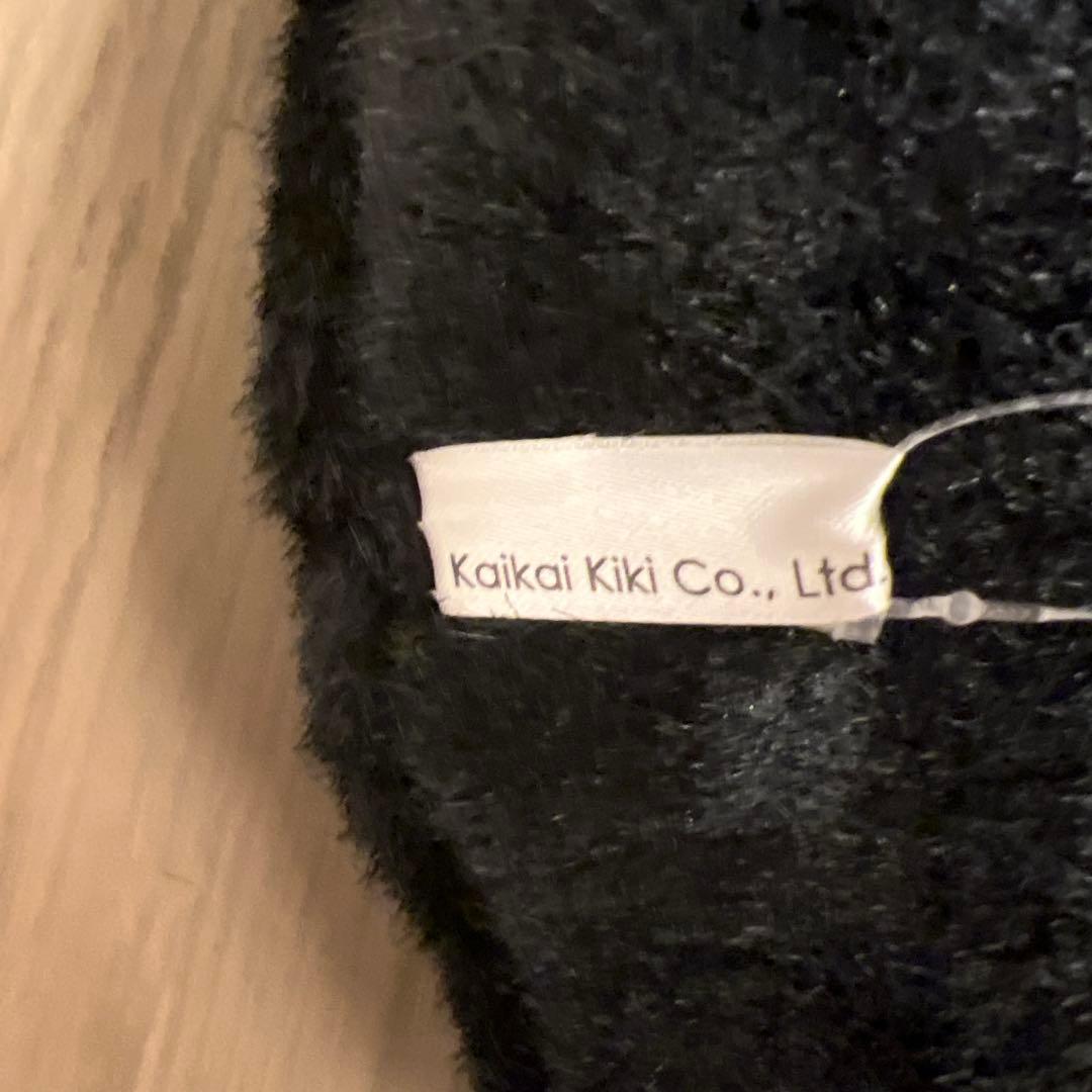 むっこ様　村上隆　特大フラワークッション　ブラック　1.5m